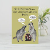 Hässliche Weihnachtsstrickjacke-Party Einladung (Stehend Vorderseite)