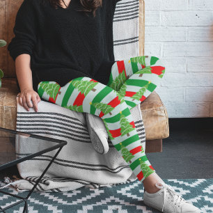 Hässliche Weihnachtsstrickjacke-Party-Leggings Leggings