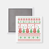 hässliche Weihnachtsswitscher akustische Gitarre Magnet (Vorderseite/Rückseite)