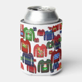 hässliche Weihnachtsswitzer Dosenkühler (Kanne Vorderseite)