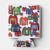 hässliche Weihnachtsswitzer Dosenkühler (Rückseite)