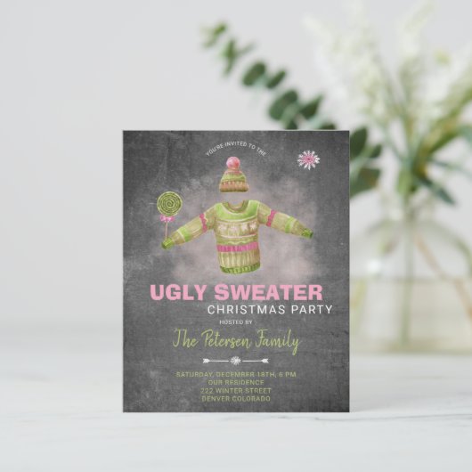 Hässliche Weihnachtsweihnachtsfeier (Stehend Vorderseite)