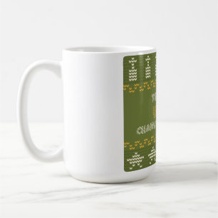 Hässlicher Chanukka Pullover Hässlicher Chanukka P Kaffeetasse
