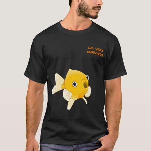 Häßlicher Fisch T-Shirt (Vorderseite)