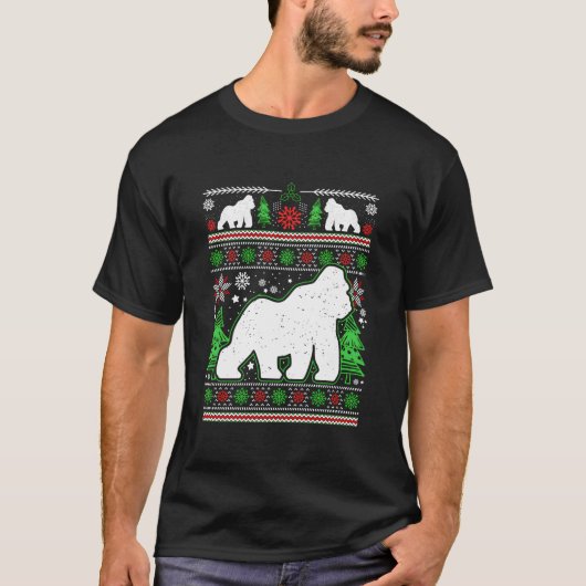 Hässlicher Gorilla T-Shirt (Vorderseite)