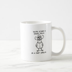 Hässlicher Hühnercowboy Entweder kluger Bursche od Kaffeetasse