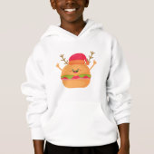 hässlicher Käseburger Hoodie (Vorderseite)