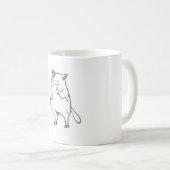 hässlicher Katzenbecher Kaffeetasse (VorderseiteRechts)