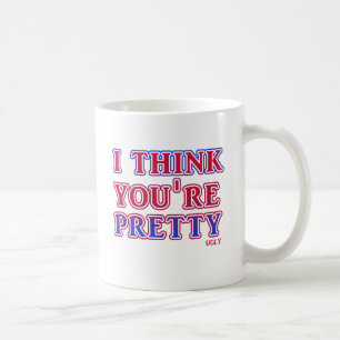 Hässlicher lustiger Becher Beleidigung Humor Kaffeetasse
