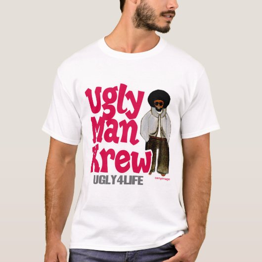 Hässlicher Mann Krew T-Shirt (Vorderseite)