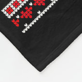 Hässlicher Nussknacker-Western-Nussknacker-Bogen S Fleecedecke (Ecke)
