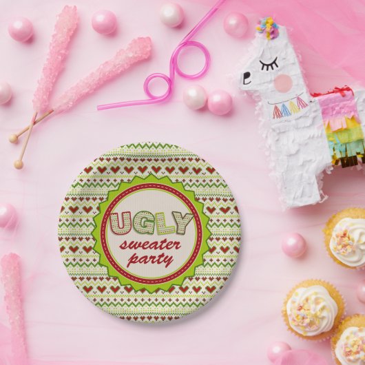 Hässlicher Pappteller (Party)