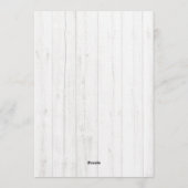 Hässlicher Pullover- & Chili-Koch-Wettbewerb Weihn Einladung (Rückseite)