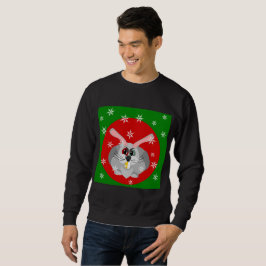 hässlicher Pullover für das Weihnachtsgebäck