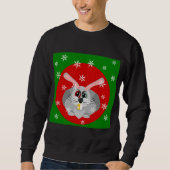 hässlicher Pullover für das Weihnachtsgebäck (Vorderseite)