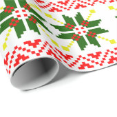 Hässlicher Pullover (Komm damit klar) Rentier Weih Geschenkpapier (Rolleneckpunkt)