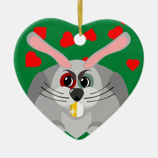 hässlicher Pullover-Stil für Party Keramikornament (Vorne)