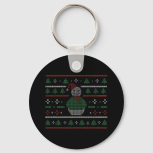 Hässlicher Pullover - Süßer Schneemann Weihnachtsp Schlüsselanhänger