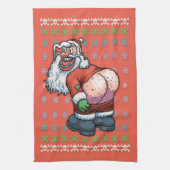 Hässlicher Sankt-Mond Handtuch (Vertikal)