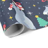 hässlicher Weihnachtsbaum Geschenkpapier (Rolleneckpunkt)