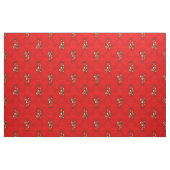 hässlicher Weihnachtsbaumschädel Spuk Stoff (Fat Quarter (45,7 x 55,9 cm))