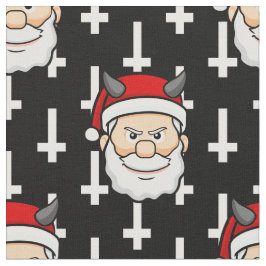 hässlicher Weihnachtsböse Santa-Claus Stoff