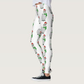 hässlicher Weihnachtsclaus Leggings (Links)