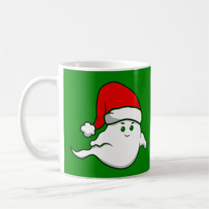 hässlicher Weihnachtsgeist gruselig grün Kaffeetasse