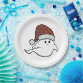 hässlicher Weihnachtsgeistesteppich Pappteller (Party)