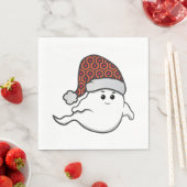 hässlicher Weihnachtsgeistesteppich Serviette (Beispiel)