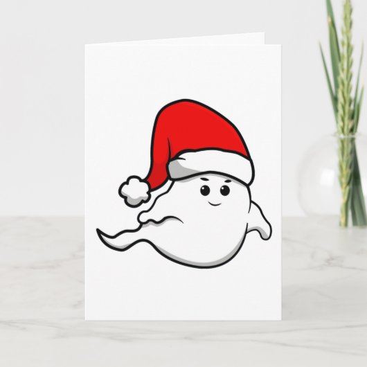 hässlicher Weihnachtsgeistlicher santa-Claus spric Einladung (Vorderseite)