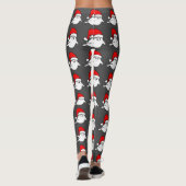 hässlicher Weihnachtsgeistlicher santa-Claus spric Leggings (Rückseite)