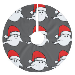 hässlicher Weihnachtsgeistlicher santa-Claus spric Polyester Weihnachtsbaumdecke