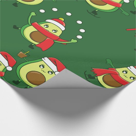 hässlicher Weihnachtskaffee Geschenkpapier (Ecke)