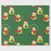 hässlicher Weihnachtskaffee Geschenkpapier (Flach)