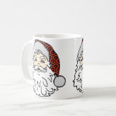 hässlicher Weihnachtslieder aus dem santa claus mi Kaffeetasse (Vorderseite Links)