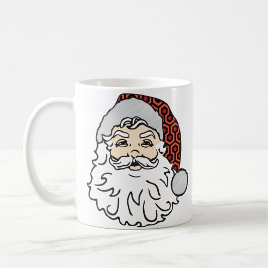 hässlicher Weihnachtslieder aus dem santa claus mi Kaffeetasse (Links)