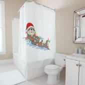 hässlicher Weihnachtslieder Duschvorhang (Beispiel)