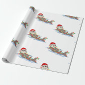 hässlicher Weihnachtslieder Geschenkpapier (Ungerollt)