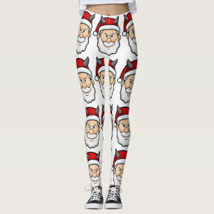 hässlicher Weihnachtsmann böser Santa Leggings