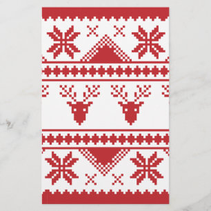 hässlicher Weihnachtspulli Briefpapier