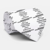 hässlicher Weihnachtspulli Krawatte (Gerollt)