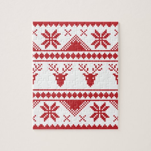 hässlicher Weihnachtspulli Puzzle (Vertikal)