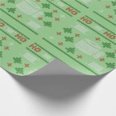 hässlicher Weihnachtspullover 2020 Geschenkpapier (Ecke)