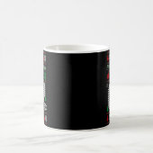 Hässlicher Weihnachtspullover 67 Sechs Sieben 6 7  Kaffeetasse (Mittel)