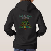 Hässlicher Weihnachtspullover Deck the Halls Crew Hoodie (Rückseite)