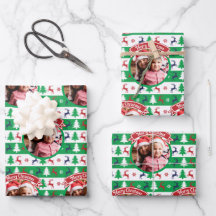 Hässlicher Weihnachtspullover Helle Sprünge Foto
