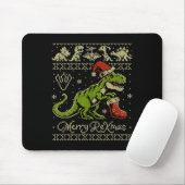 Hässlicher Weihnachtspullover mit Dinosaurier - Lu Mousepad (Mit Mouse)
