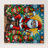 Hässlicher Weihnachtspullover Puzzle (Horizontal)