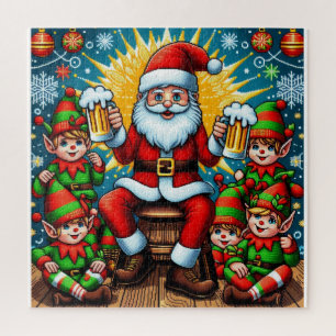 Hässlicher Weihnachtspullover Puzzle